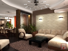 Фото дизайна интерьера гостиной комнаты